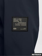 Giubbotto Jack & Jones Basic Blu in Softshell  con cappuccio 12236300 /Sky Captain JACK & JONES 
