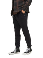 Pantalone Jack & Jones Gordon Nero in felpa con polsino 12249274 /Black JACK & JONES 