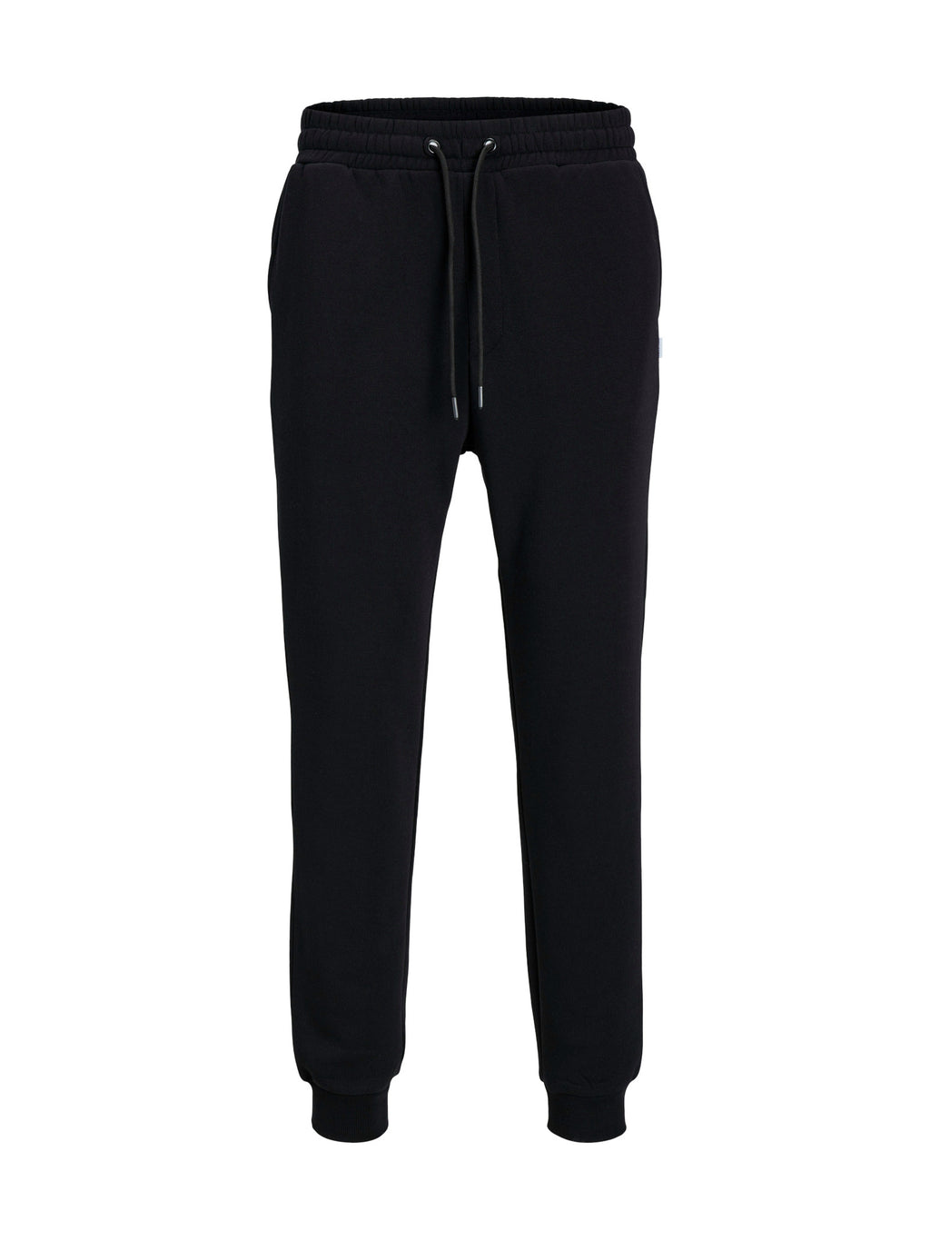 Pantalone Jack & Jones Gordon Nero in felpa con polsino 12249274 /Black JACK & JONES 