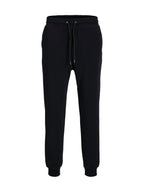 Pantalone Jack & Jones Gordon Nero in felpa con polsino 12249274 /Black JACK & JONES 
