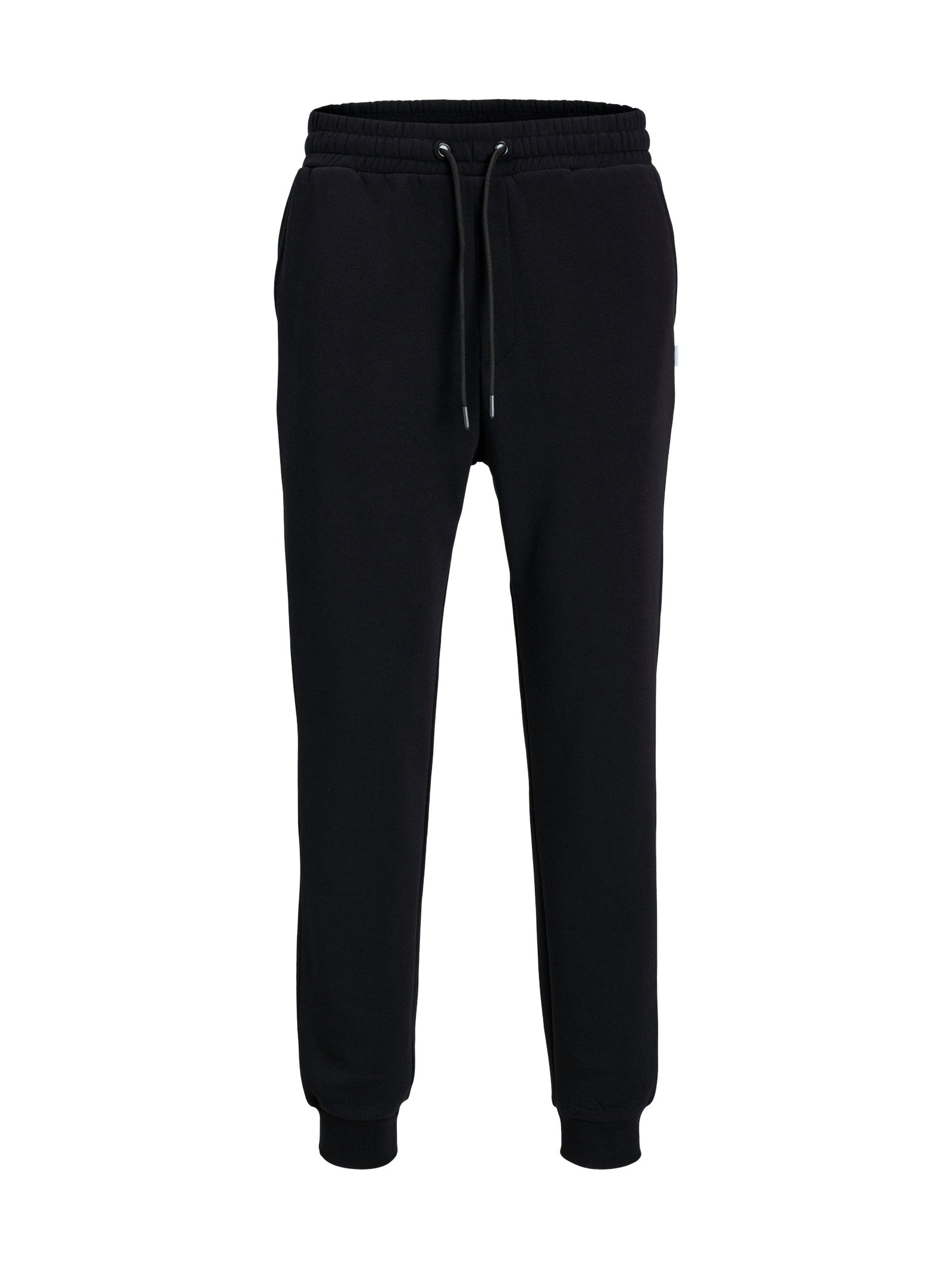 Pantalone Jack & Jones Gordon Nero in felpa con polsino 12249274 /Black JACK & JONES 
