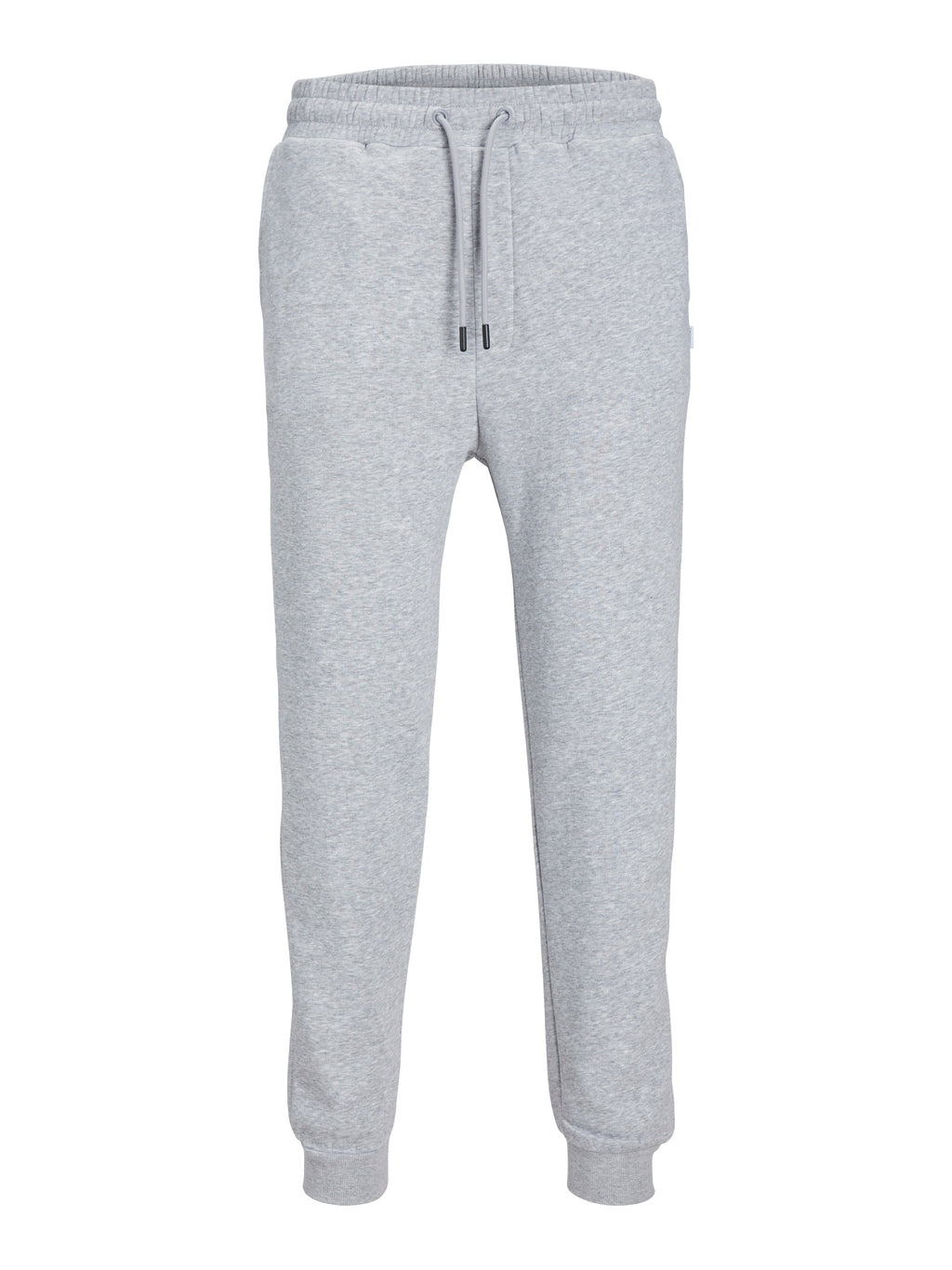 Pantalone Jack & Jones Gordon Nero in felpa con polsino 12249274 /Light Grey Melange JACK & JONES 