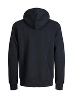 Felpa Jack & Jones Bradley Nera cappuccio e zip 12249342 /Black JACK & JONES 