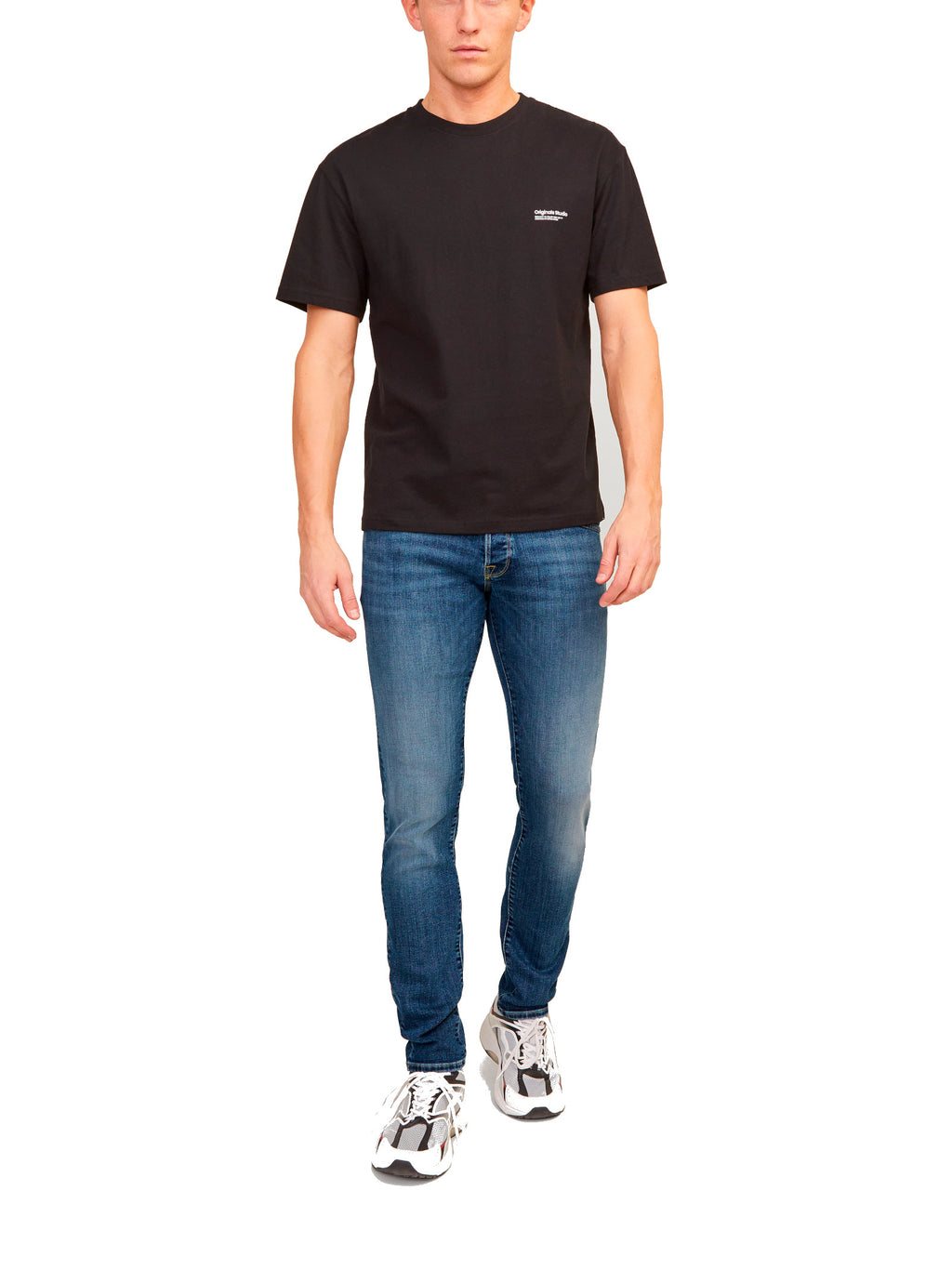 Jeans Jack & Jones Glenn Blue Denim Regularr Slim Fit 12250486 /Blue Denim JACK & JONES 