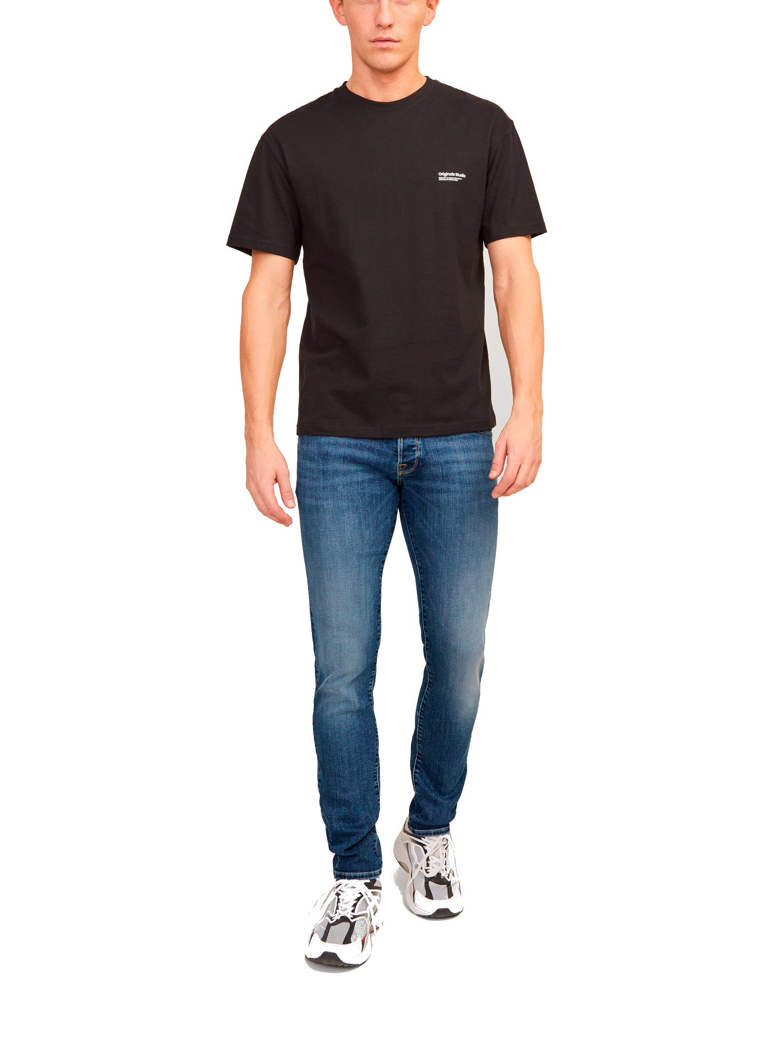 Jeans Jack & Jones Glenn Blue Denim Regularr Slim Fit 12250486 /Blue Denim JACK & JONES 