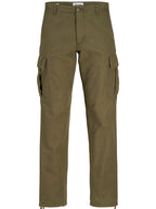 Pantalone Jack & Jones Kane Verde Cargo 12258150 /Olive Night JACK & JONES 