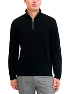 Maglia Jack & Jones Nero Milano mezza zip 12259664 /Black JACK & JONES 
