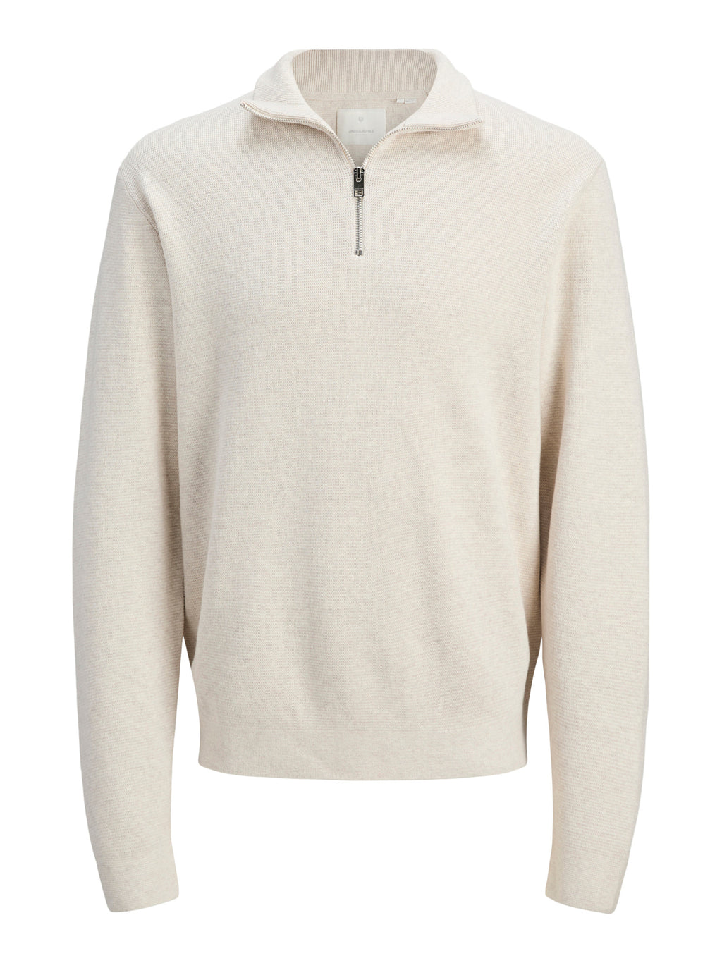 Maglia Jack & Jones Panna Milano mezza zip 12259664 /Cloud Dancer JACK & JONES 