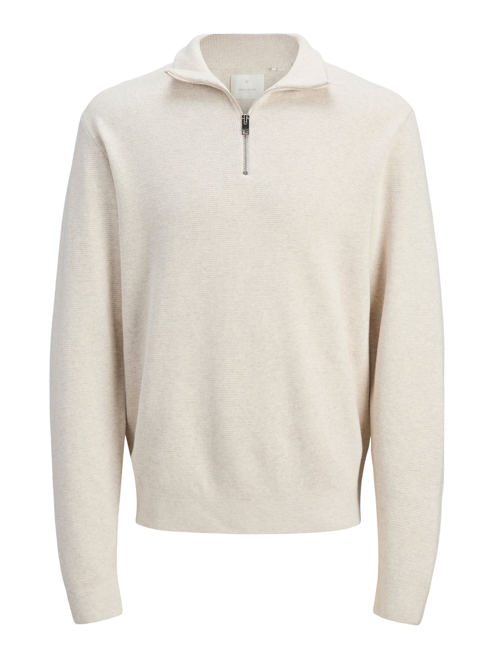 Maglia Jack & Jones Panna Milano mezza zip 12259664 /Cloud Dancer JACK & JONES 