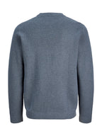 Maglia Jack & Jones Milano Petrolio girocollo 12259666 /Turbulence JACK & JONES 