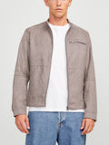 Biker Jack & Jones Dylan Fango in ecopelle 12264806 /Falcon JACK & JONES 