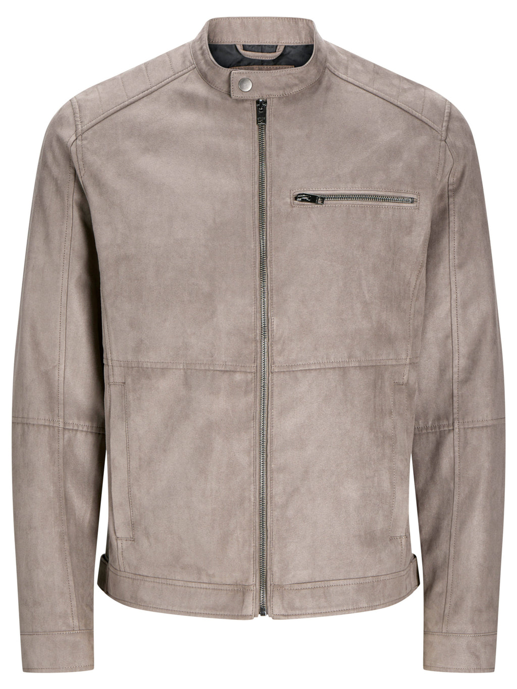 Biker Jack & Jones Dylan Fango in ecopelle 12264806 /Falcon JACK & JONES 