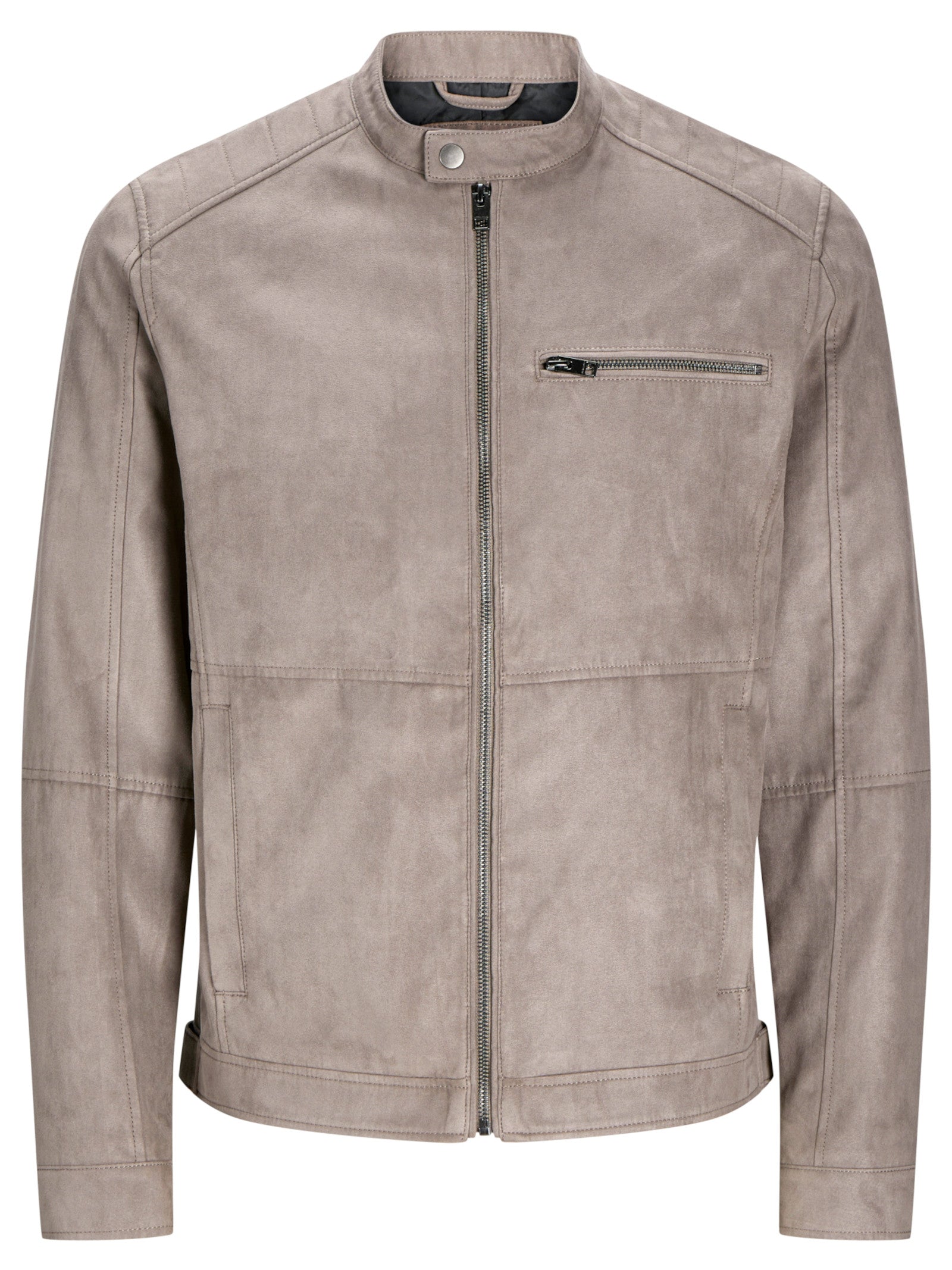 Biker Jack & Jones Dylan Fango in ecopelle 12264806 /Falcon JACK & JONES 