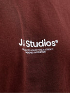T-shirt Jack & Jones Soho Vinaccia con logo 12278787 /Bitter Chocolate JACK & JONES 