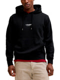 Felpa Jack & Jones Soho Nera con cappuccio 12278789 /Black JACK & JONES 
