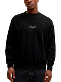 Felpa Jack & Jones Soho Nera girocollo 12278791 /Black JACK & JONES 