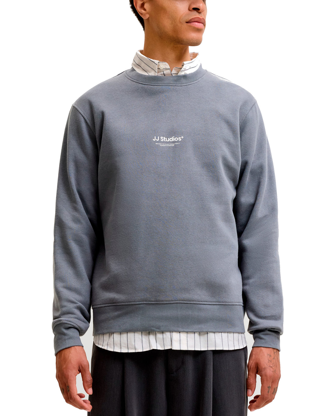 Felpa Jack & Jones Soho Avio girocollo 12278791 /Turbulence JACK & JONES 