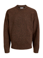 Maglia Jack & Jones Soho Marrone a girocollo 12278924 /Cocoa JACK & JONES 