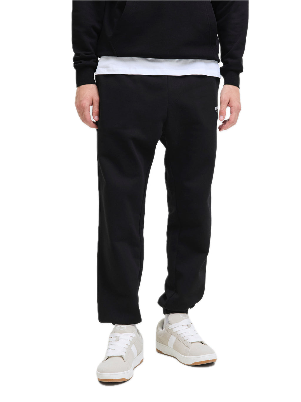 Pantalone Jack & Jones Soho Nero in felpa 12278943 /Black JACK & JONES 