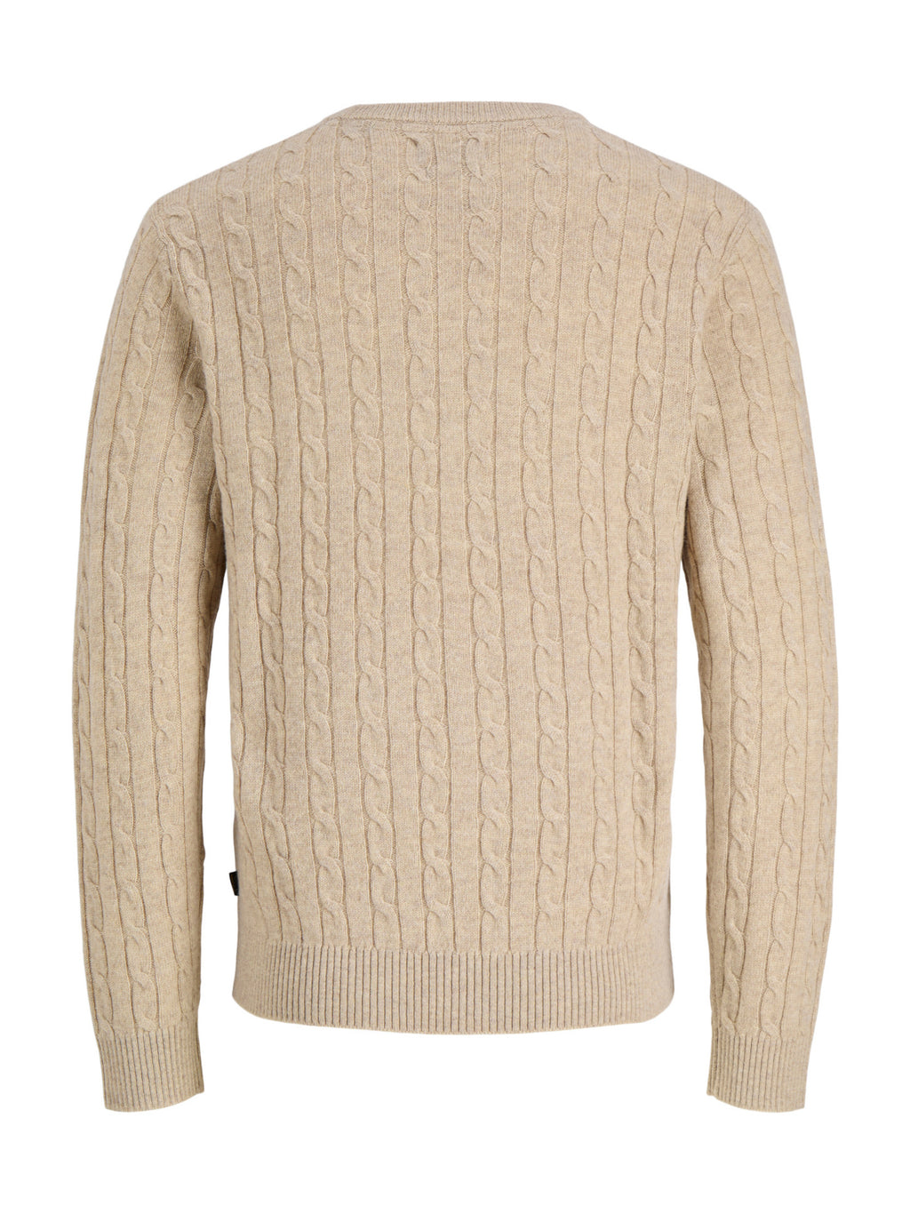 Maglia Jack & Jones Beige a trecce 12282175 /Silver Lining JACK & JONES 