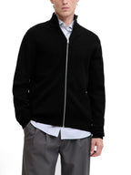 Cardigan Jack & Jones Nero con zip 12288344 /Black JACK & JONES 