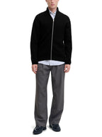 Cardigan Jack & Jones Nero con zip 12288344 /Black JACK & JONES 