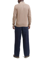 Cardigan Jack & Jones Beige con zip 12288344 /Greige JACK & JONES 