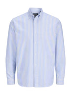 Camicia Jack & Jones Oxford Celeste a righe 12293325 /INFINITY JACK & JONES 
