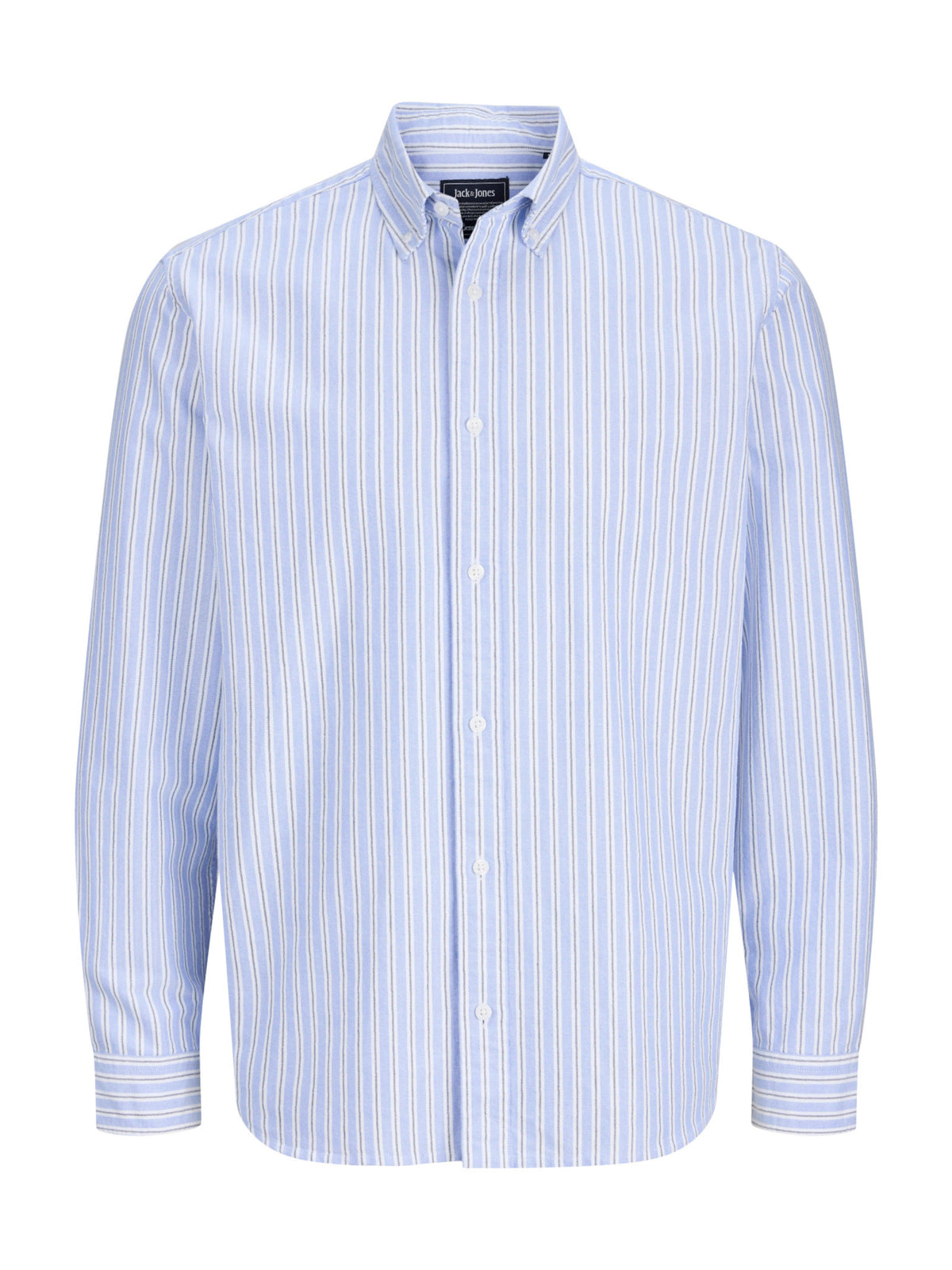 Camicia Jack & Jones Oxford Celeste a righe 12293325 /INFINITY JACK & JONES 