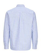 Camicia Jack & Jones Oxford Celeste a righe 12293325 /INFINITY JACK & JONES 