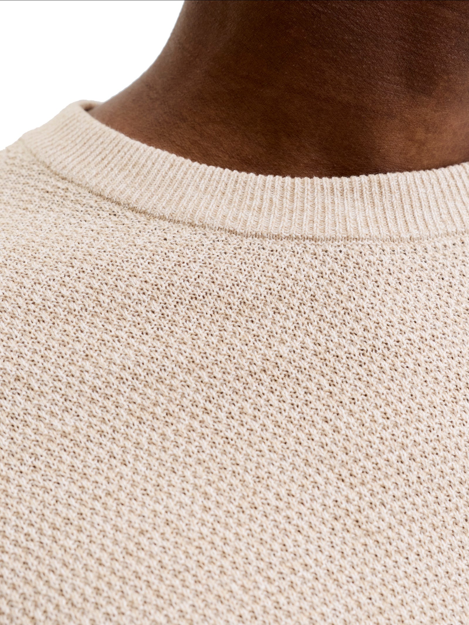 Maglia Jack & Jones Beige Ryder girocollo 12298310 /Greige JACK & JONES 