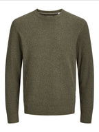 Maglia Jack & Jones Verde Ryder girocollo 12298310 /Rosin JACK & JONES 