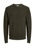 Maglia Jack & Jones Verde Brody righe 12298311 /Rosin JACK & JONES 