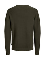Maglia Jack & Jones Verde Brody righe 12298311 /Rosin JACK & JONES 