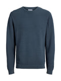 Maglia Jack & Jones Petrolio Brody righe 12298311 /Turbulence JACK & JONES 