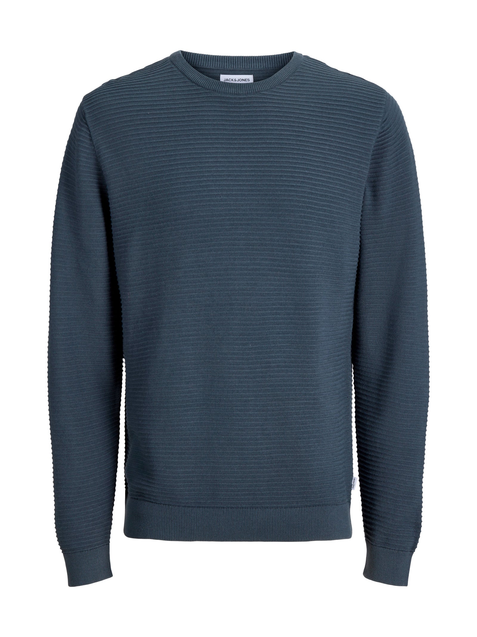 Maglia Jack & Jones Petrolio Brody righe 12298311 /Turbulence JACK & JONES 