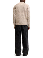 Maglia Jack & Jones Niel Beige girocollo melange 12298382 /Atmosphere JACK & JONES 