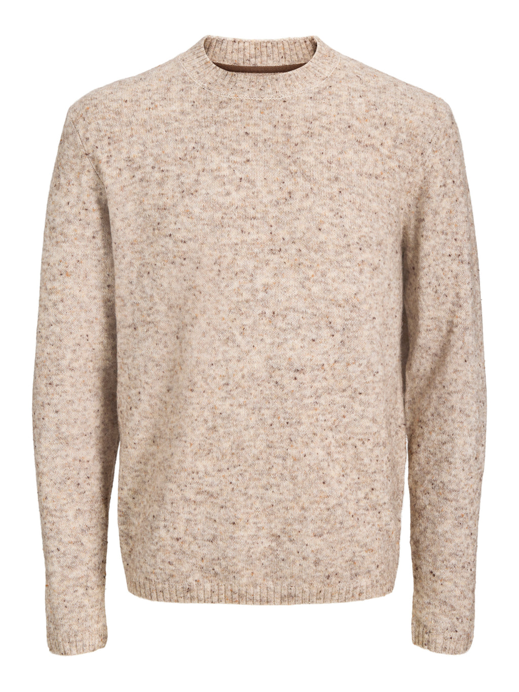 Maglia Jack & Jones Niel Beige girocollo melange 12298382 /Atmosphere JACK & JONES 