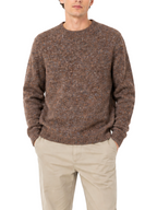 Maglia Jack & Jones Niel Marrone girocollo melange 12298382 /Cocoa JACK & JONES 