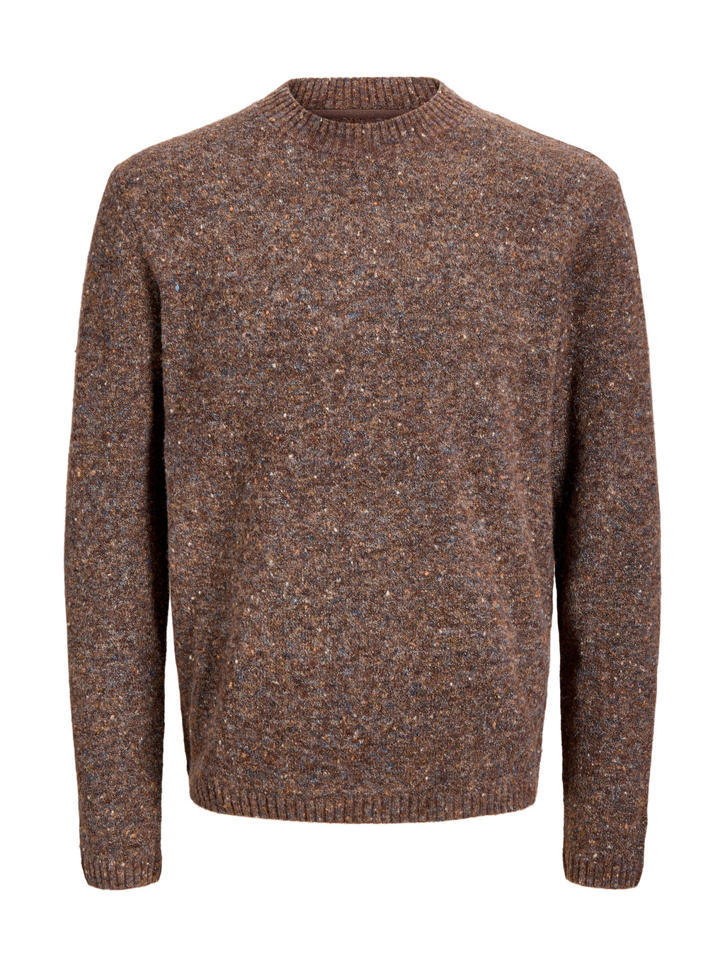 Maglia Jack & Jones Niel Marrone girocollo melange 12298382 /Cocoa JACK & JONES 
