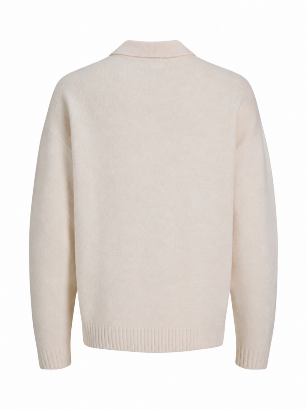 Maglia Jack & Jones Soho Panna colletto polo 12298398 /Moonbeam JACK & JONES 