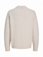 Maglia Jack & Jones Soho Panna colletto polo 12298398 /Moonbeam JACK & JONES 