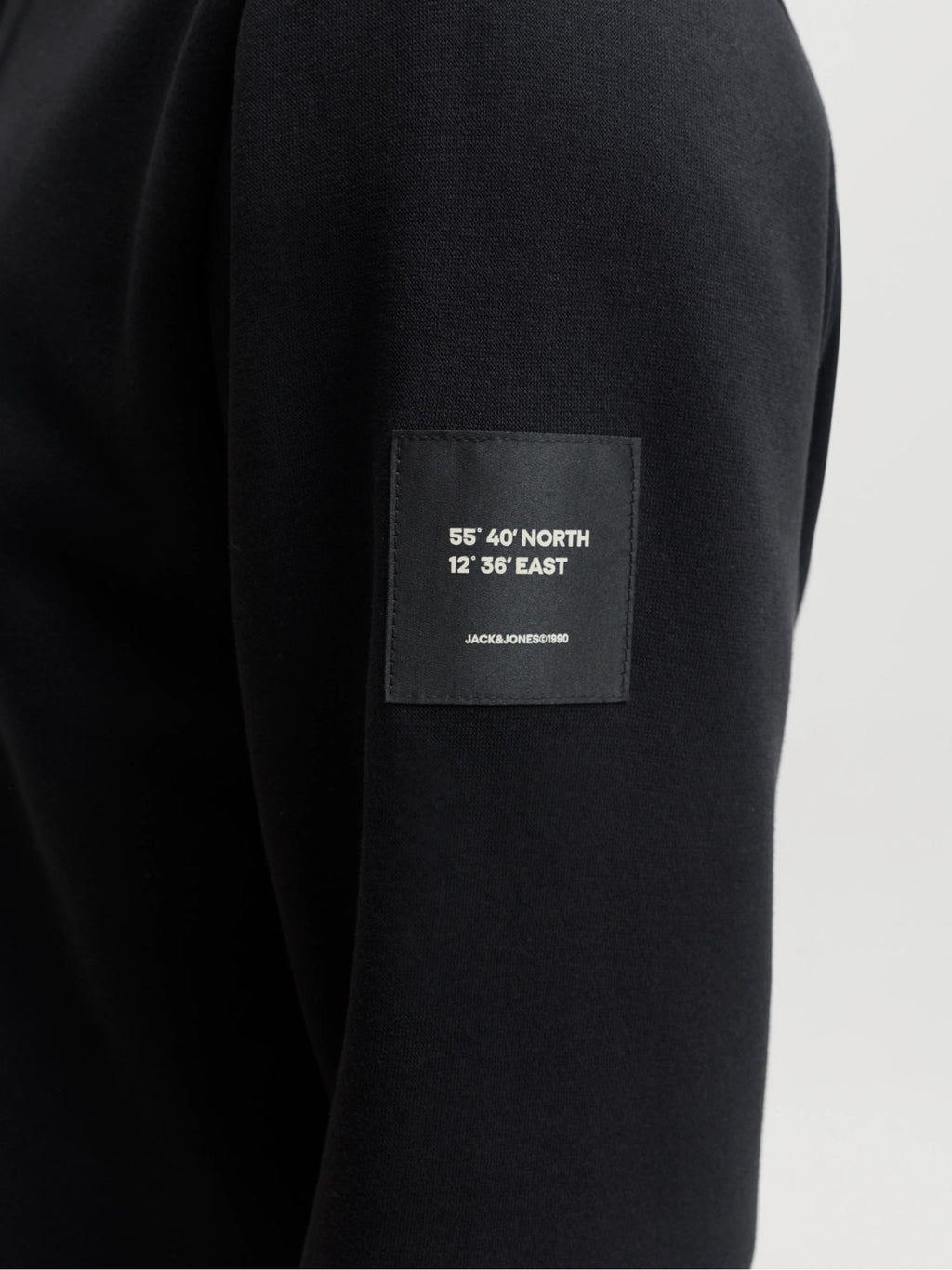 Felpa Jack & Jones Cleveland Nero con cappuccio 12298441 /Black JACK & JONES 