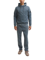 Felpa Jack & Jones Petrolio Cleveland con cappuccio 12298441 /Turbulence JACK & JONES 
