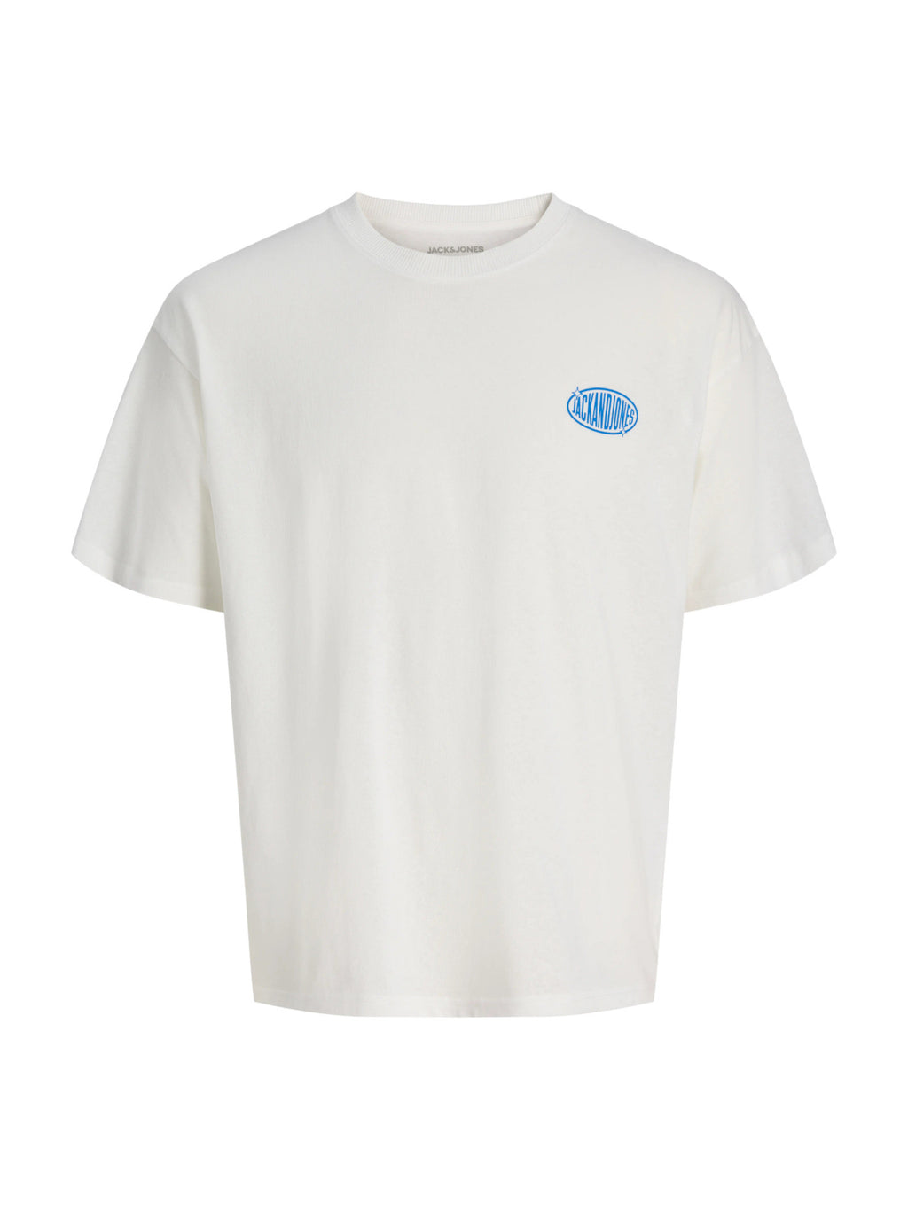 T-shirt Jack & Jones Bianco Legacy loghi 12298480 /Cloud Dancer JACK & JONES 