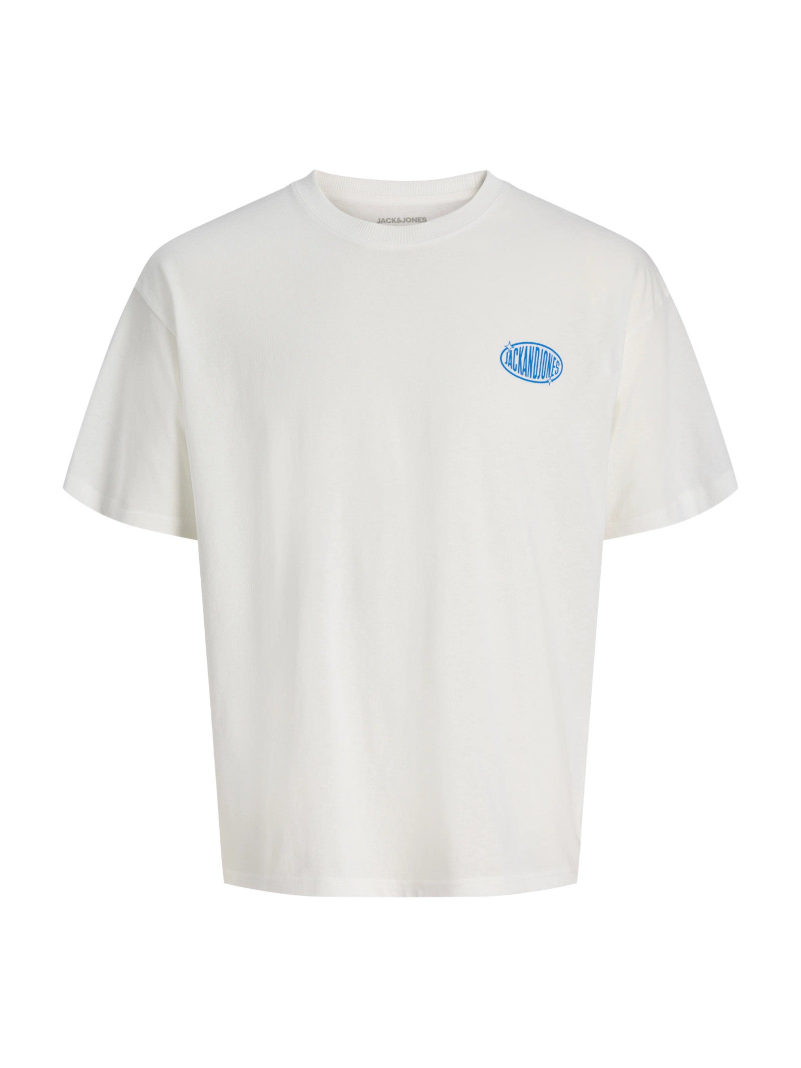 T-shirt Jack & Jones Bianco Legacy loghi 12298480 /Cloud Dancer JACK & JONES 