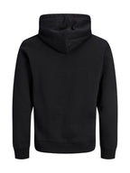 Felpa Jack & Jones Ero Nera con cappuccio 12298491 /Black JACK & JONES 