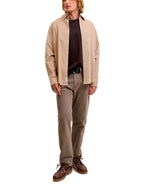 Camicia Jack & Jones Field Beige in velluto 12298525 /Crockery JACK & JONES 