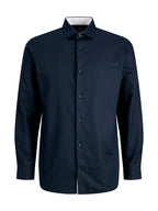 Camicia Jack & Jones Parker Blu in microfantasia 12298540 /Night Sky JACK & JONES 