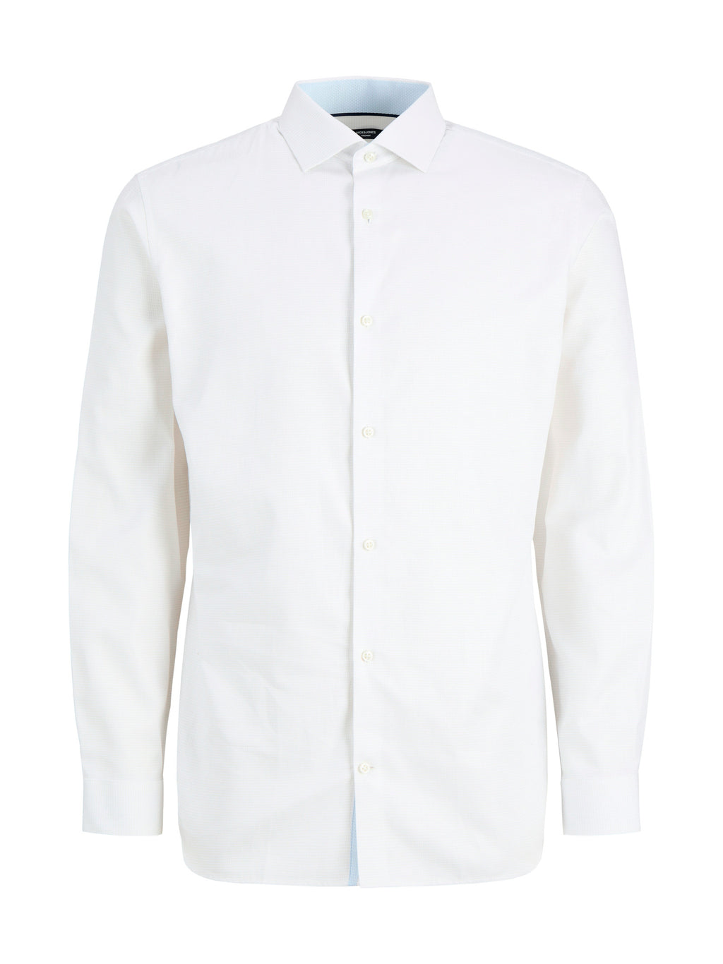 Camicia Jack & Jones Parker Bianca in microfantasia 12298540 /White JACK & JONES 